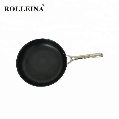 Hot Selling Cooking Tri Ply Stainless Steel Non-stick Coating Frying Pan