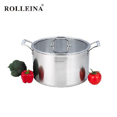 New Product Tri-ply Stainless Steel Cookware Soup Pot Casserole